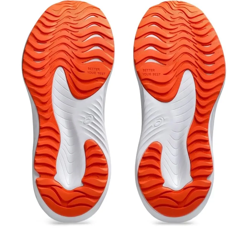 ASICS KID'S GEL-EXCITE  RUNNING SHOES, 3.5, INDIGO BLUE/NOVA ORANGE